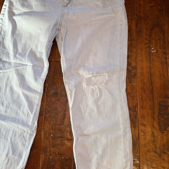 Loft Denim Jeans Curvy Straight Crop 32 (16) - Picture 2 of 8